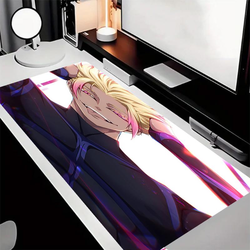 B-BLUE L-LOCK Theme Premium Non-slip Mouse Pad with Stitched Edges,Durable Rubber Material,for Desktop & Gaming Great Gifts