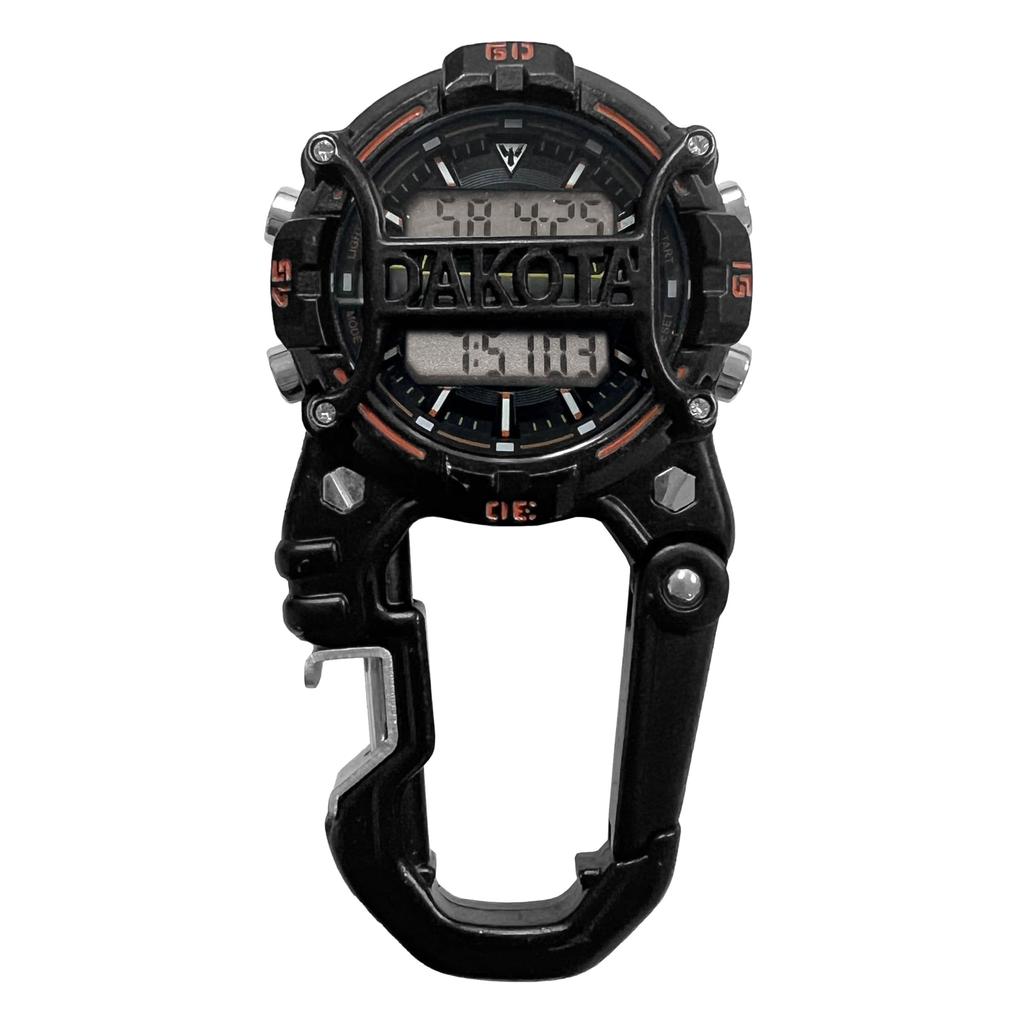 Carabiner Watch Dakota Belt Loop Watch Dakota Digital Cage Clip