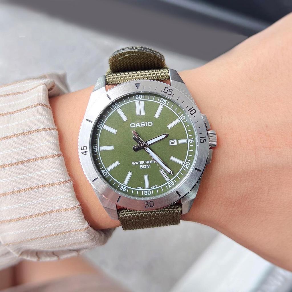 Casio Men Standard Series Green Watch MTP-B155C-3E MTP-B155C-3E