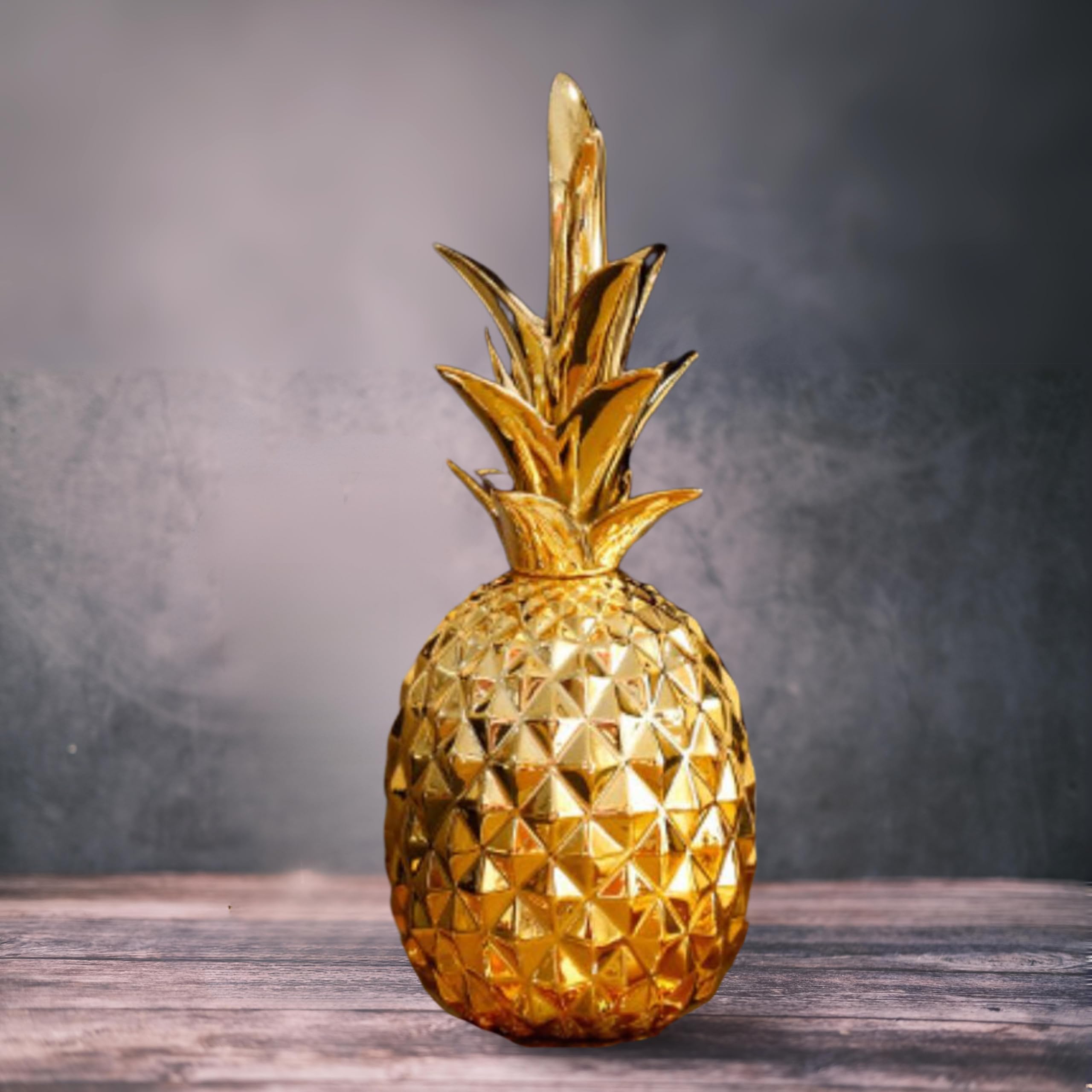 

Керамическая сосна [Доступно 3 цвета] 30 см Очень большая Скандинавский интерьер Европейский стиль (Золото х Золото)