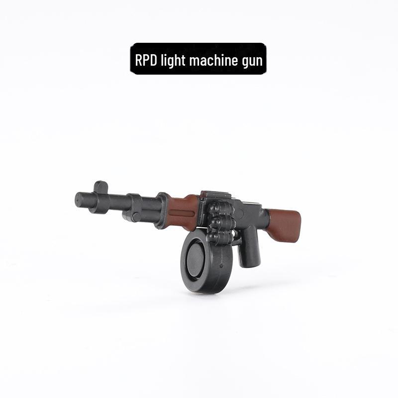 

«Набор фигурок военного собрания»: Цветное оружие, пластиковые аксессуары, настольная модель для песка