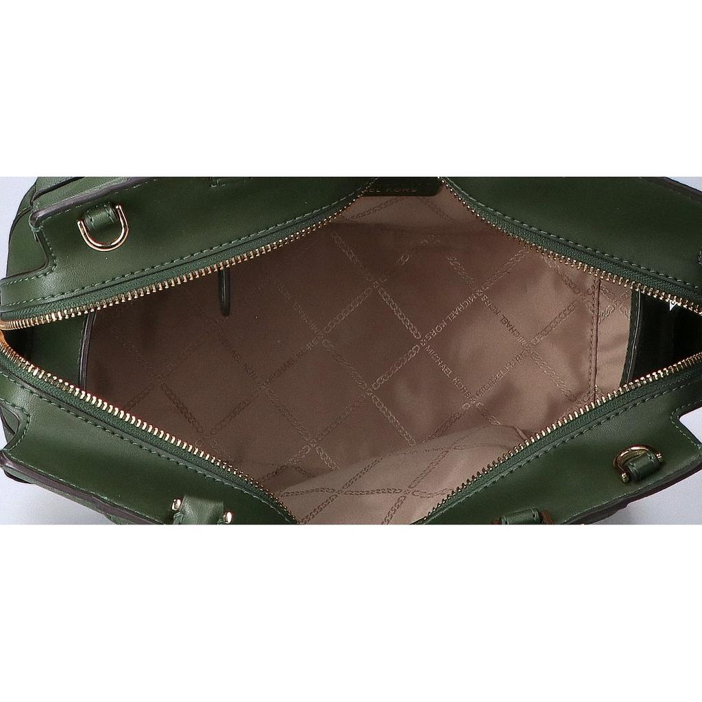 Michael Kors [New] ENZO Leather Satchel 2WAY Shoulder Tote Bag greenUsed