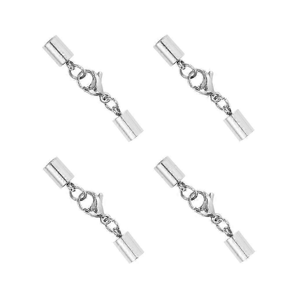 Jewelry String Fastener Stainless Steel Lobster Clasp for Fixation 30Pcs