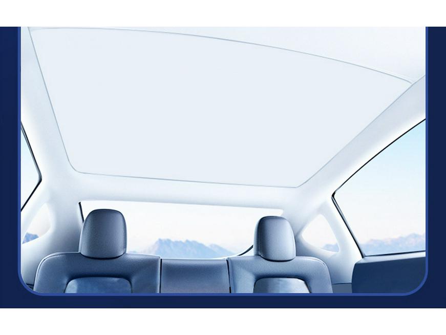 Tenda parasole e rete isolante termica per tetto apribile Tesla Model Y/3
