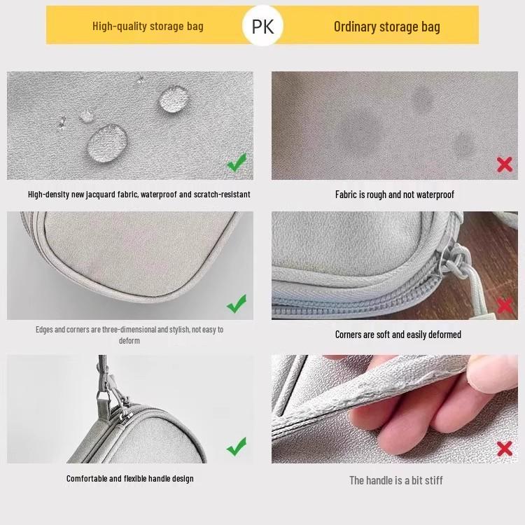 Portable Travel Digital Storage Bag for Cables, Power Bank, and Earphones