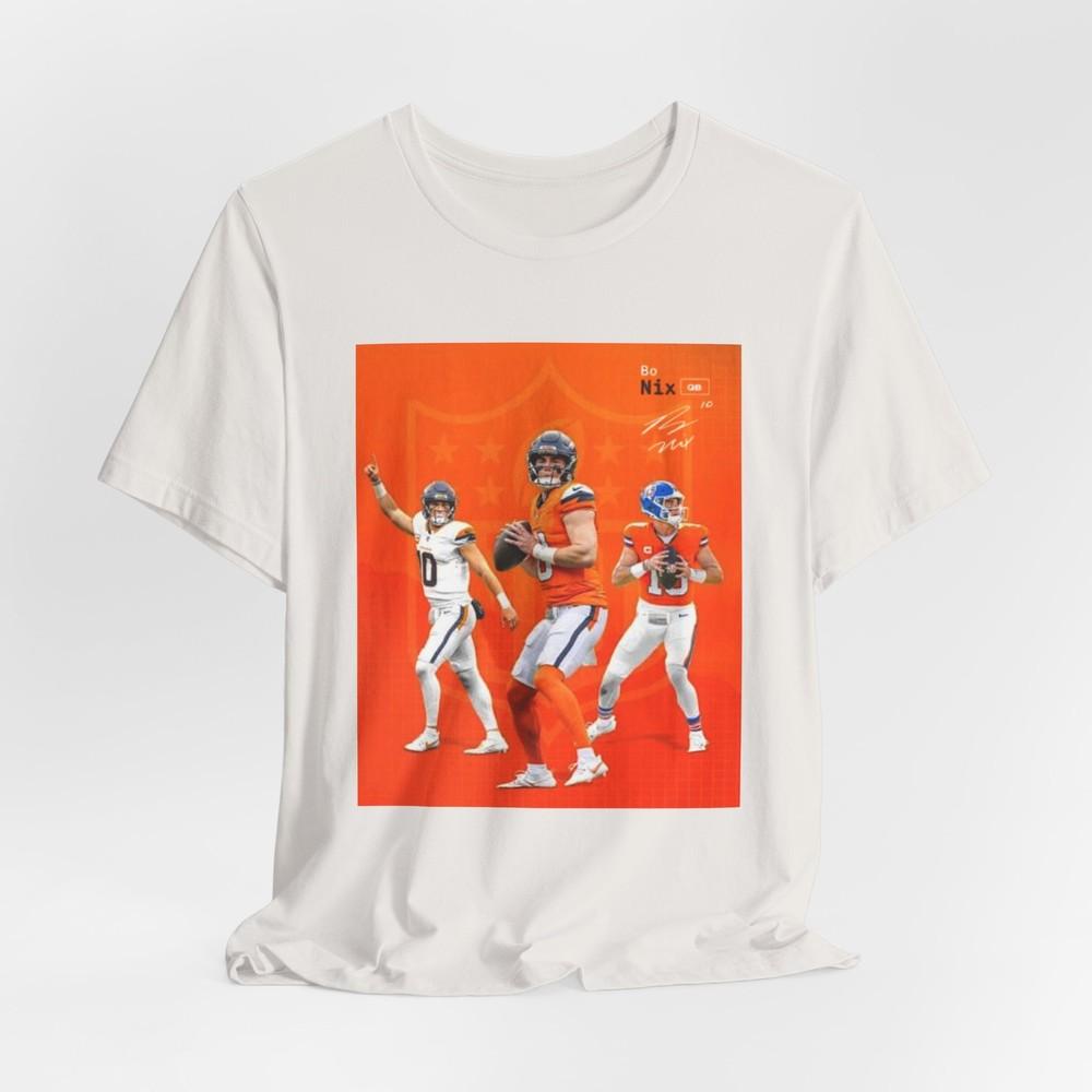 Denver Bronco - Bo Nix - NFL - Quarterback  - Football Fan T-Shirt Unisex T-Shirt XXL