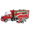 Disney Cars Movie Toy Set - Lightning McQueen, The King, Chick Hicks, Mack Truck & Uncle Truck Sports Car Toys for Kids Gifts
