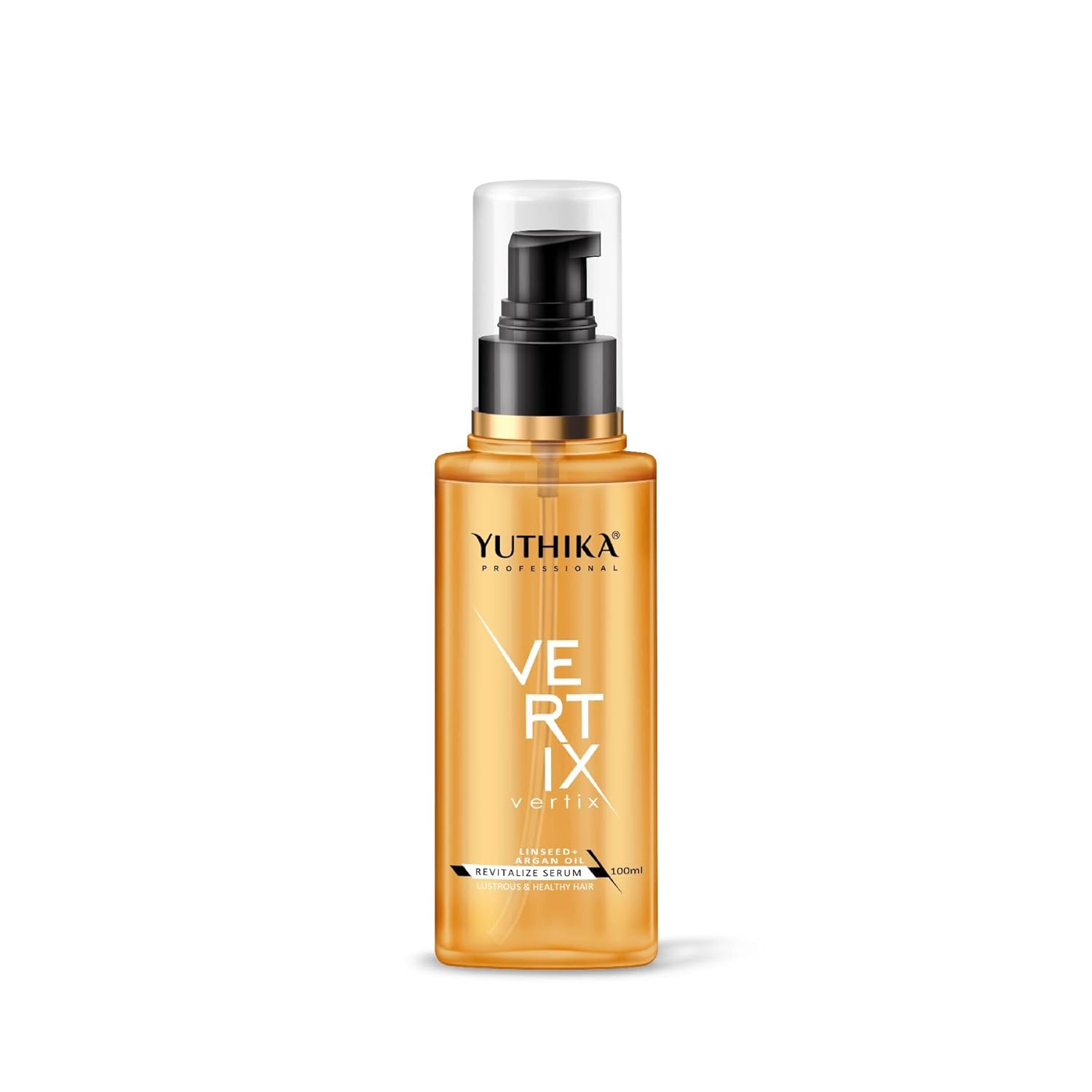 

Yuthika Professional Vertix Revitalize Hair Serum 100ml for Dry Frizzy Curly Wavy Hair Women Men