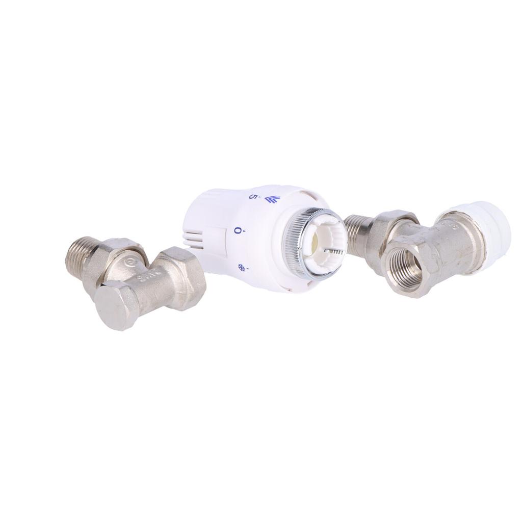 THERMO SET Angle Thermostatic Set