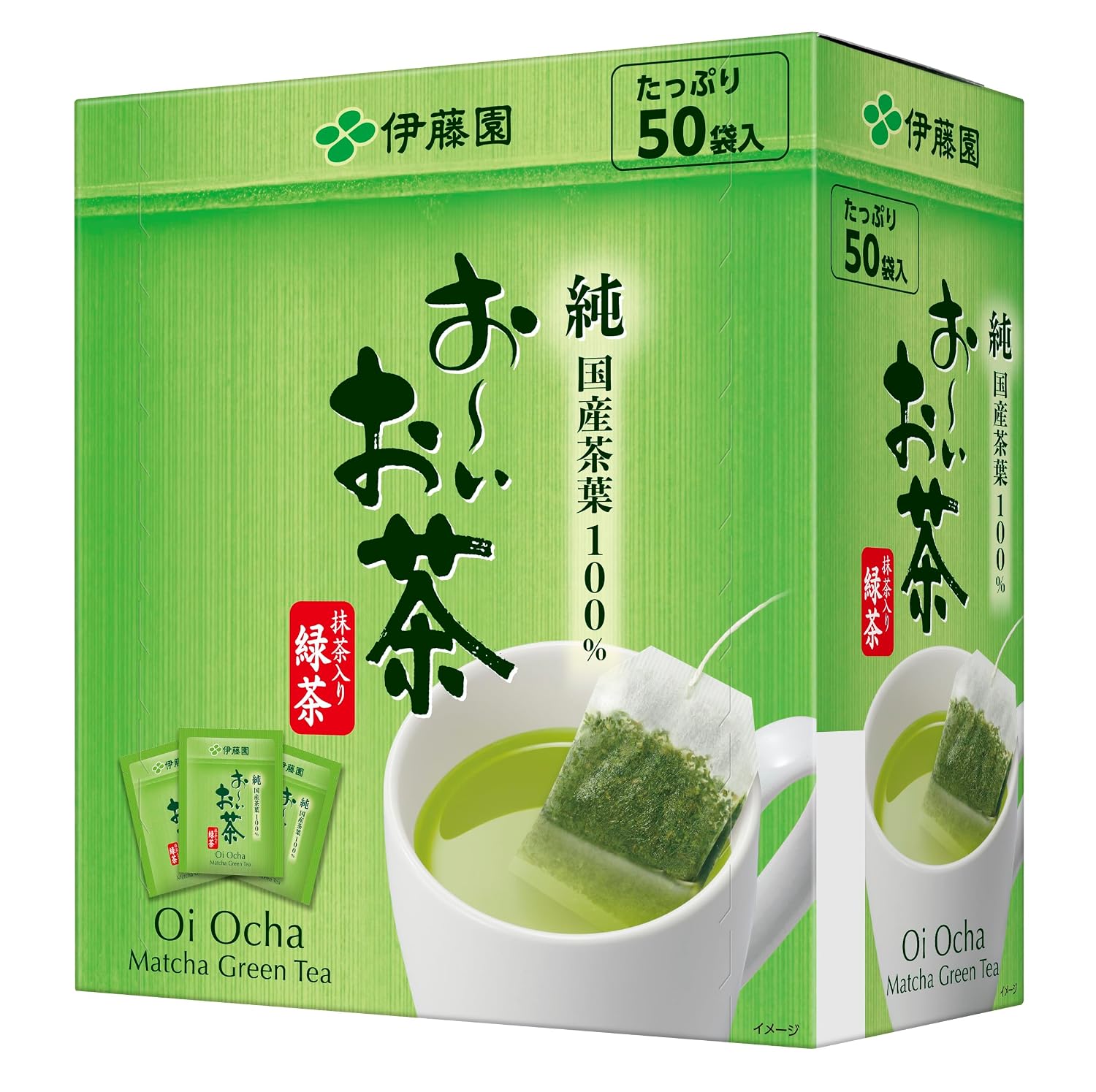 Ito En Oi Ocha Green Tea (with Matcha) 1.8g50 bags Eco