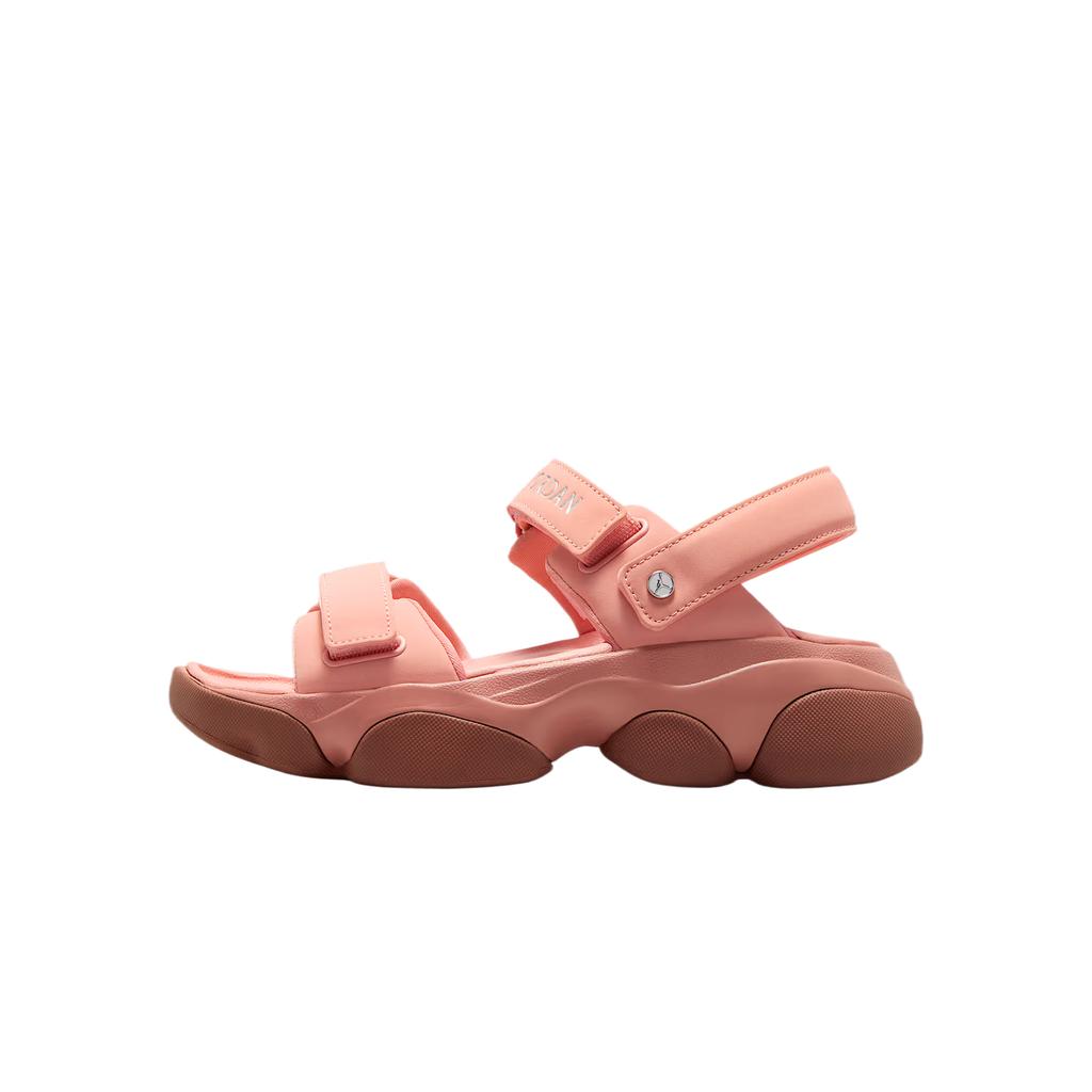 Jordan Deja Leather Minimalist Comfortable Casual Versatile Beach Sandals Women Sandals Pink FN5036-801