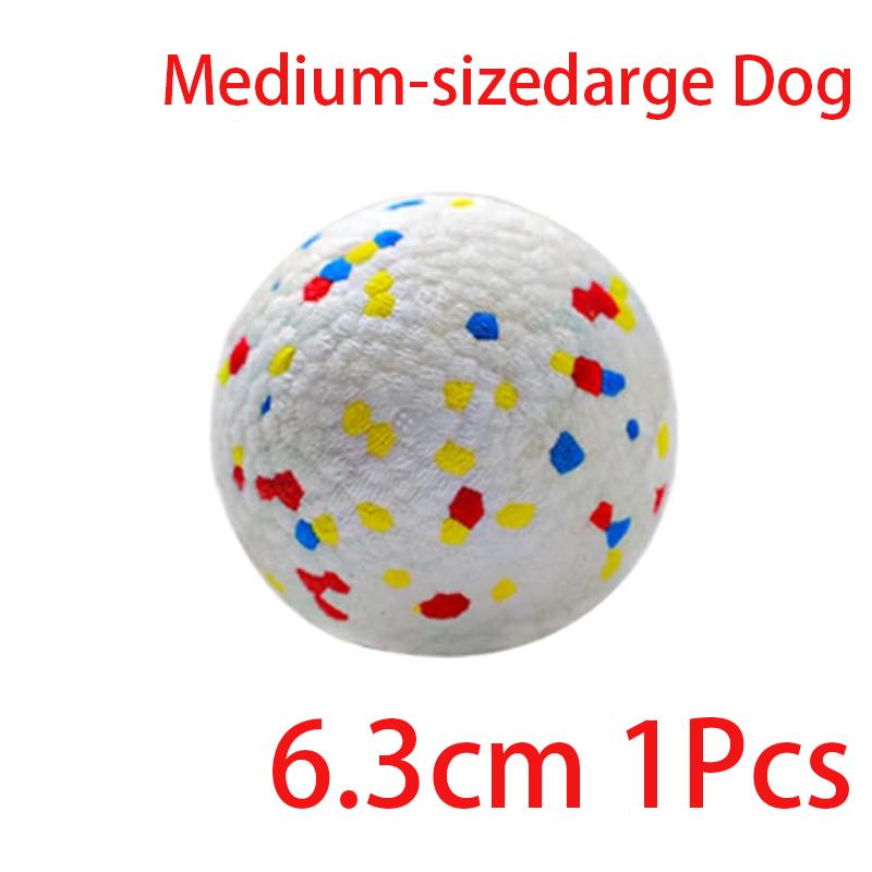 Dog Toy Ball Solid Bite Resistant Small Large Dog Toys High Elasticity E-TPU Pet Chew Solid Ball For Dogs Toys Pet Supplies