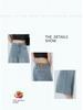 2025 Spring/Summer Women's High-Waisted Wide-Leg 7/8 Jeans - Slimming Straight-Leg, Versatile American Style