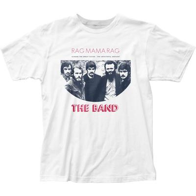 The Band Rag Mama Rag Herre T-skjorte Rock and Roll Klassisk Band T-skjorte Ny Hvit