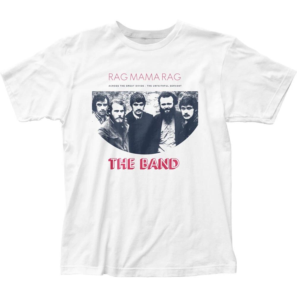 The Band Rag Mama Rag Mens T Shirt Rock And Roll Classic Band Tee New White