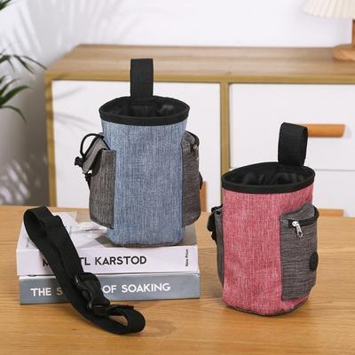 Hands-Free Pet Training Waist Bag Adjustable Strap Waterproof Puppy Snack Reward Bag Multi-Pocket Pet Snack Container