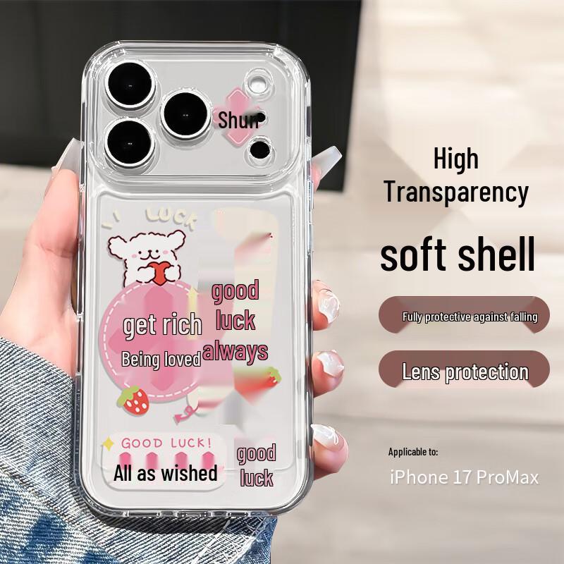 iPhone "Get Rich Be Loved" Space Protective Case