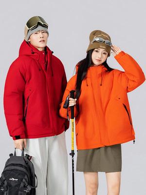 2025 Unisex Winter Mountaineering Jacket: Thicker, Windproof, Waterproof, Quilted Cotton for Outdoor Warmth