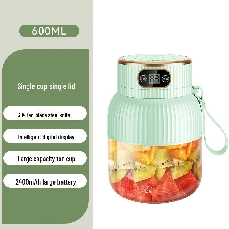 Ton Ton Portable Large-Capacity Juicer Cup for Fresh Fruit & Crushed Ice