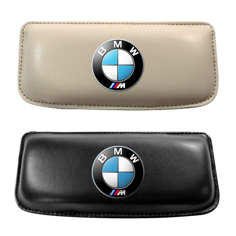 

Car Knee Cushion Leather Knee Pad Car Interior Pillow Comfortable Memory Foam For BMW X4 G26 F02 F98 X1 E84 F48 IX1 U11 X2 F39 Black