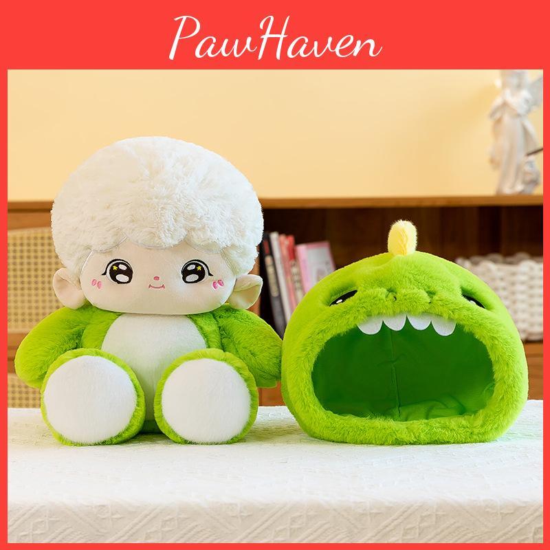 Wolf Panda Rabbit Animal Costume Plush Doll Childrens Birthday Gift Home Decor