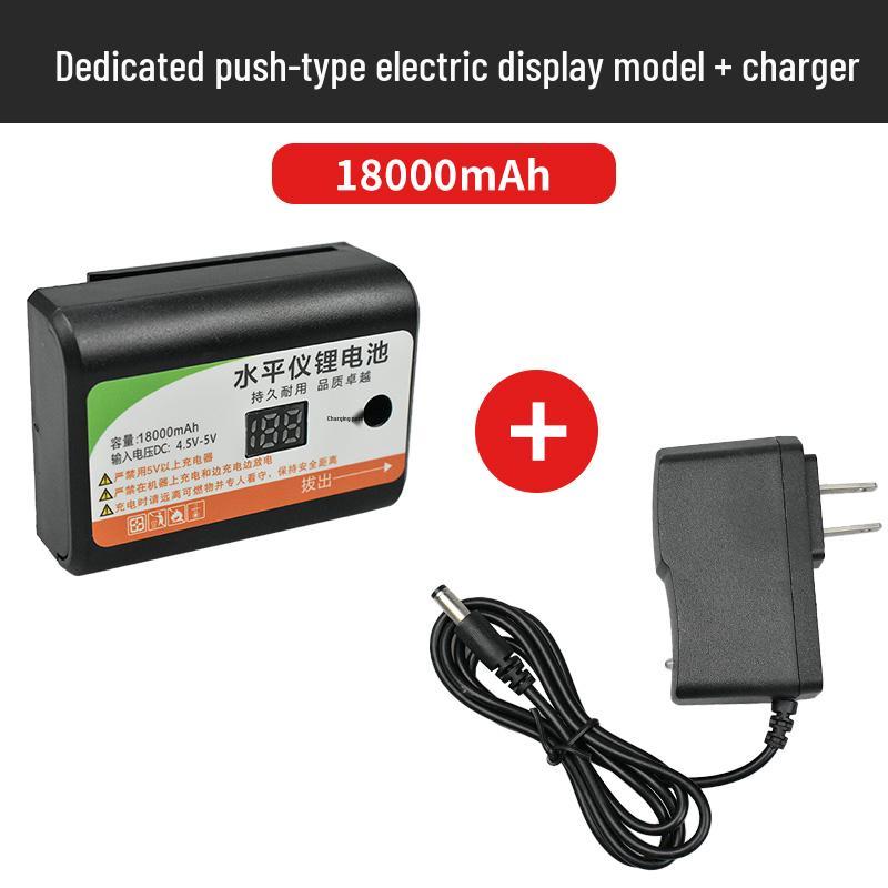 Universal Charger for Green Laser Level with Lithium Battery and Accessories