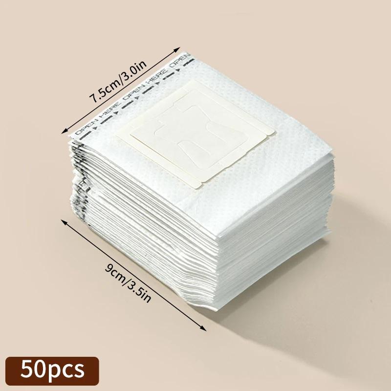 20/50pcs Pack Disposable Coffee Fliter Bag Portable Portafilter Hanging Ear Coffee Filter Eco-Friendly Paper Bag Espresso Coffee