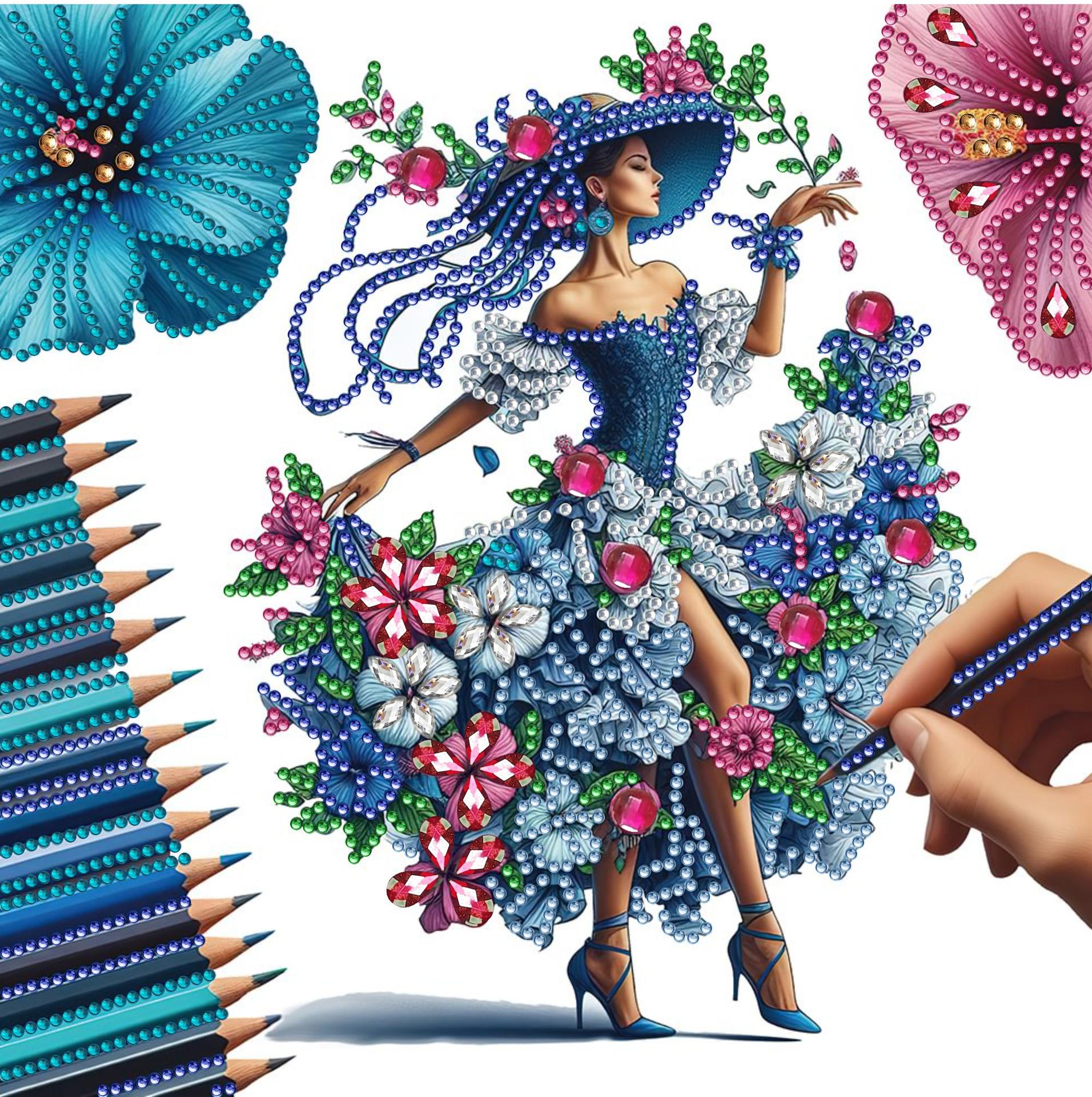 

Набор для алмазной мозаики 30x30 своими руками - Ручное декоративное ремесло