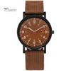 Men Watch Quartz Accurate Soft Wristband Nylon Braided Luminous Sports Wrist for Daily Wear