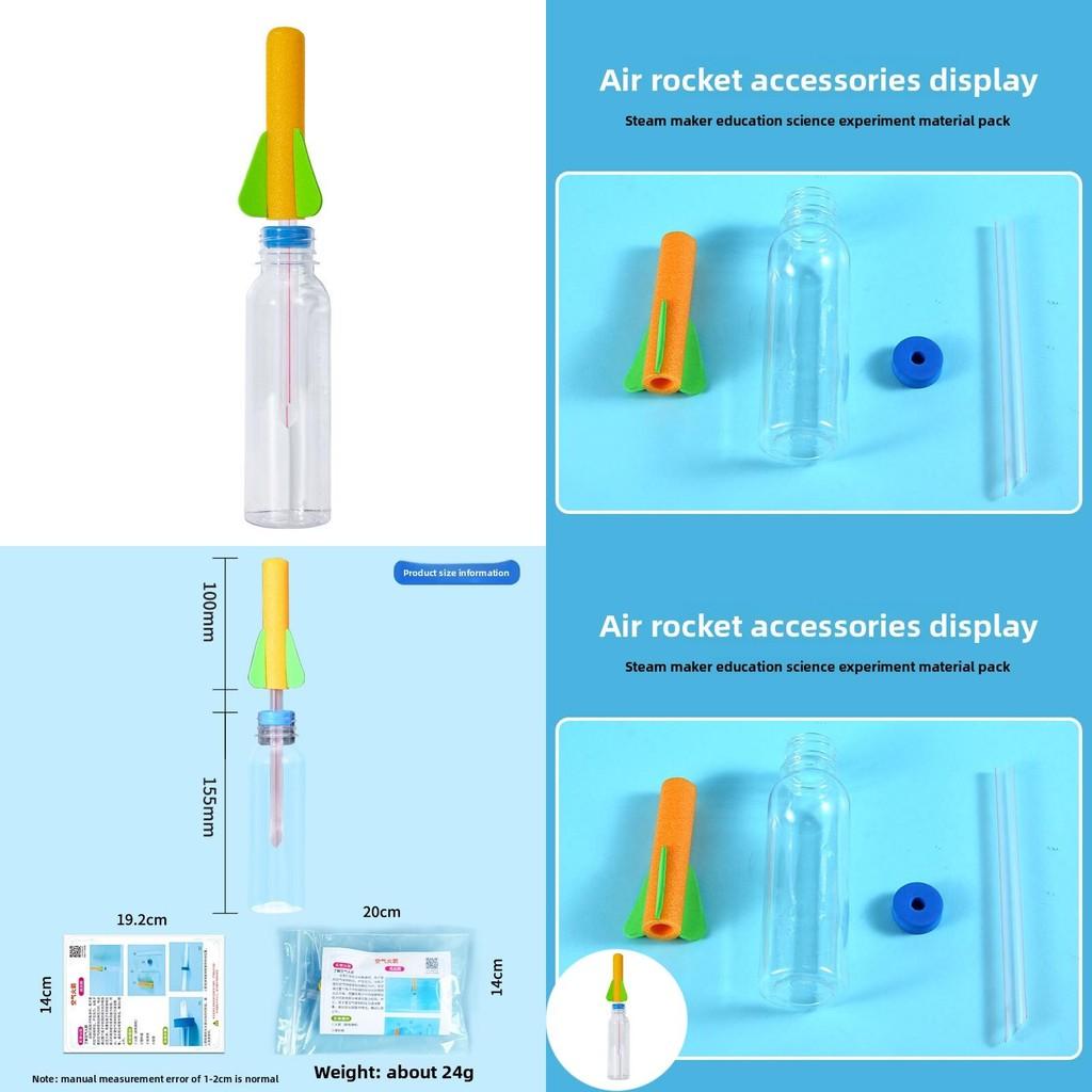 Science Experiment Kit Air Rocket Diy Outdoor Classroom Physics Educational Toy For Students