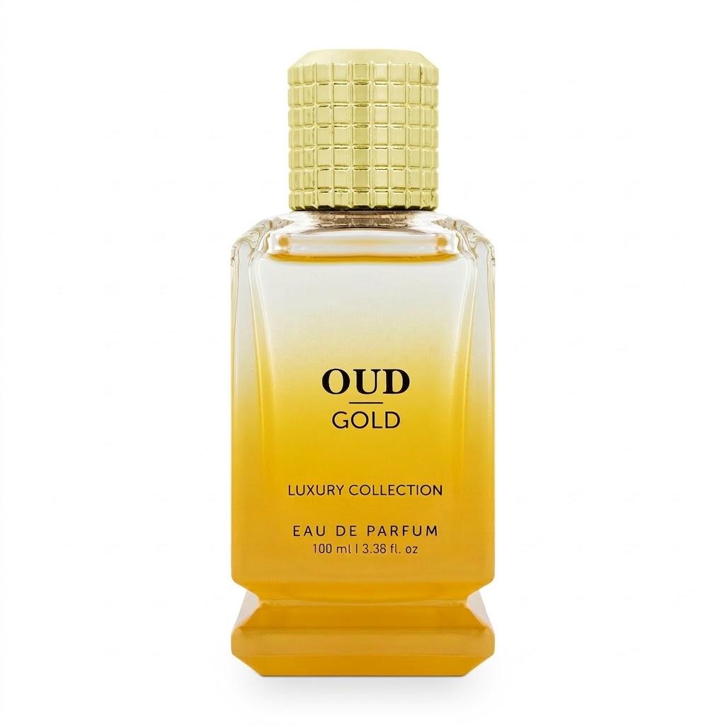 Lüks Oud Altın Eau De Parfum 100ml | Zengin Odunsu Koku | Premium Unisex Parfüm