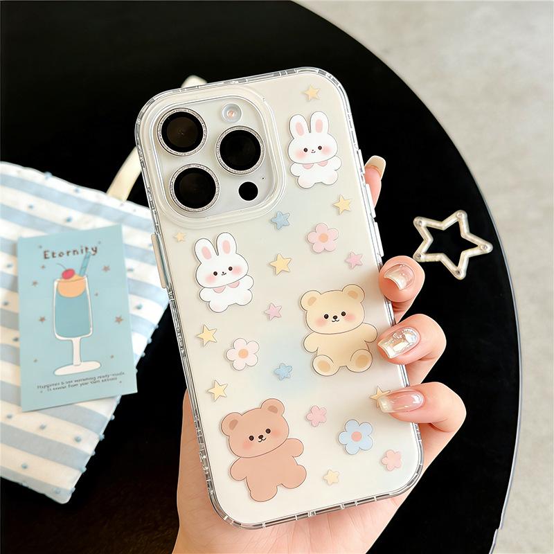 

Glossy Cute iPhone 17 Pro Max/16 Pro/15 Pro Case - New Model iPhone 13