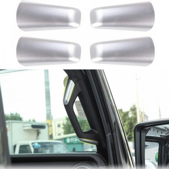 A&B Pillar Handle Grab Bar Cover Trim Panel For Jeep Wrangler JL 18+ 2 Door ABS