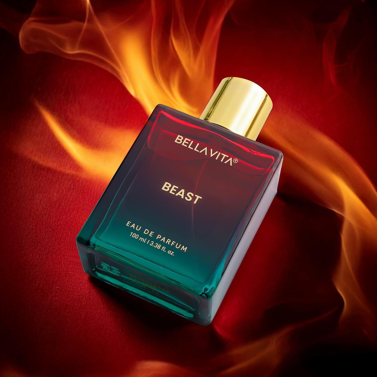 

BELLAVITA Newly Launched Beast | Long Lasting EDP 100ml Perfume for Man and Woman