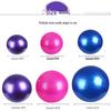 Thickened PVC Yoga Ball: 55cm, 65cm, 75cm - Perfect for Pilates & Fitness