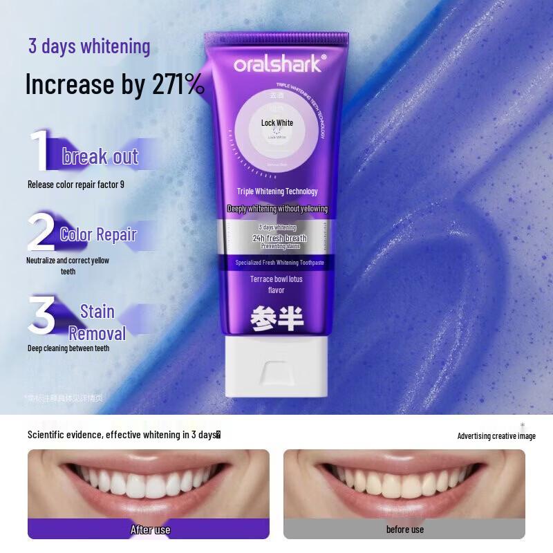 Canban Gum Health & Whitening Fluoride-Free Toothpaste