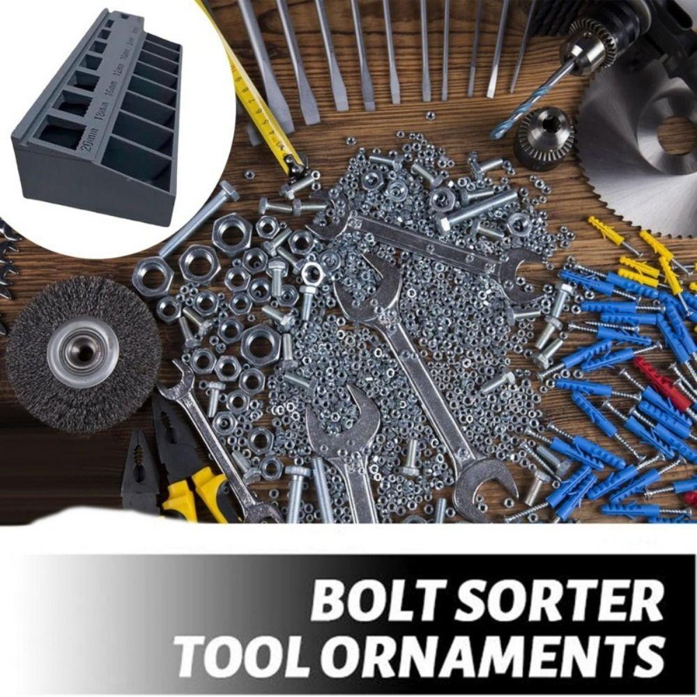 Multiple Compartment M3 Bolt Sorter PLA Screw Length Sorter Hardware Organization