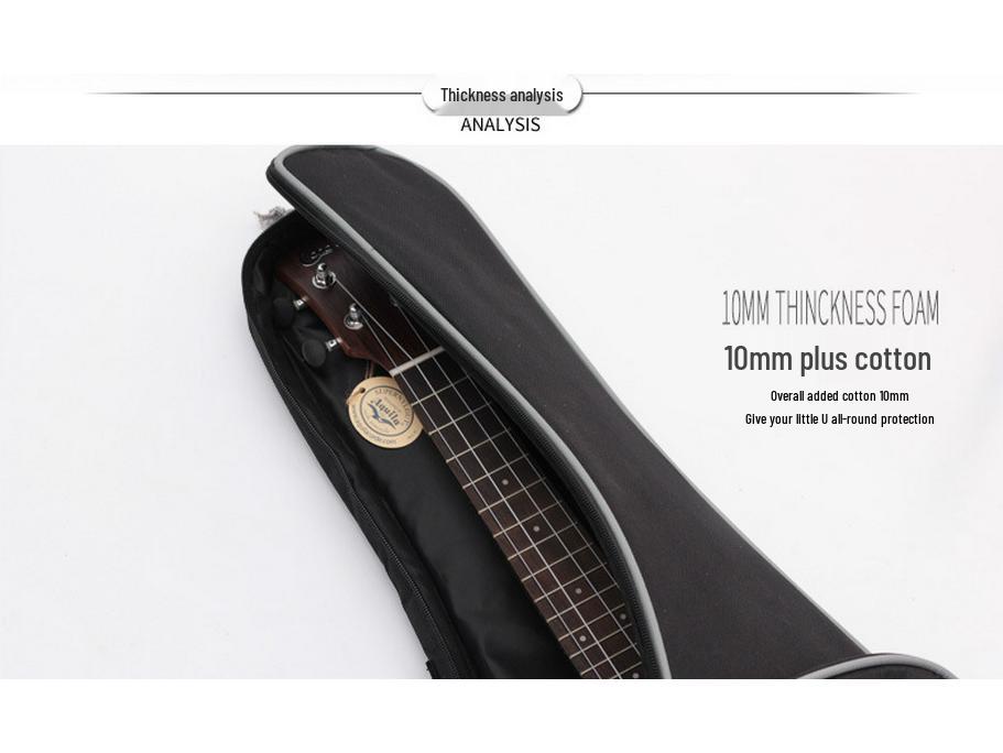 21-26 Inch Ukulele Padded Shoulder and Backpack Bag