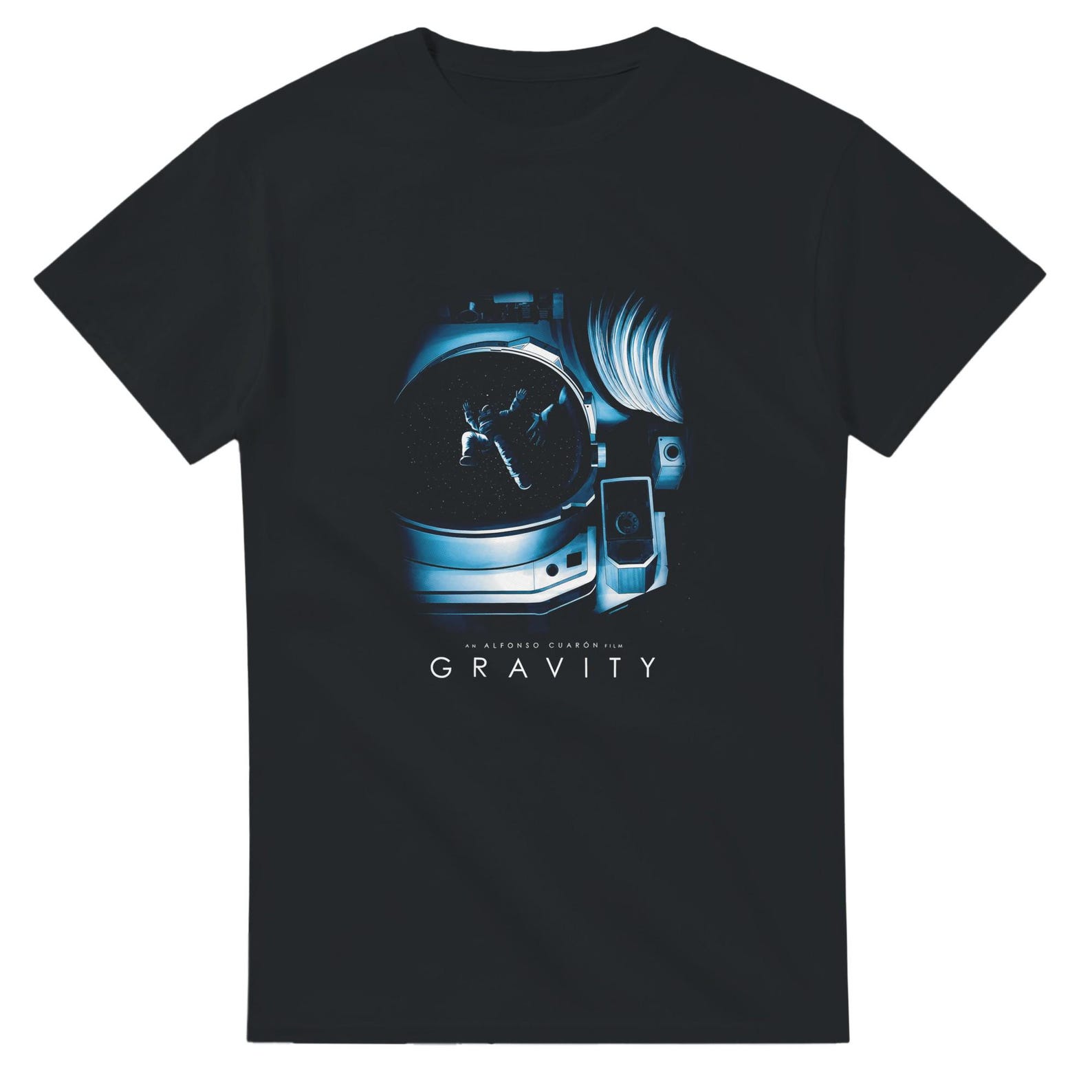 Gravity Movie Halftone Heavyweight Unisex Crewneck T shirt | Gildan® 5000 2XL