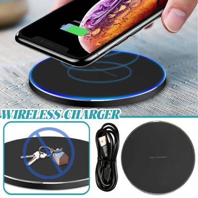 Mobile Wireless Charger 30W Disc Wireless Charging Aluminum Alloy 30W Desktop Charger