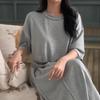 New ArrivalS Open Run Women S Crop SleeveleSS outStitch blouSe And Flare Skirt