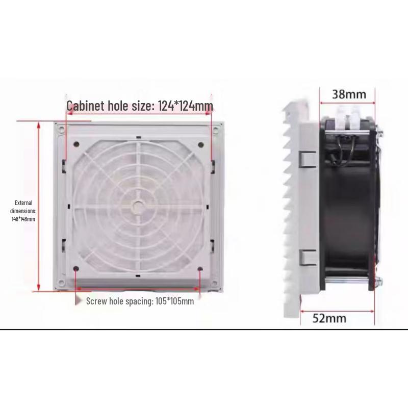 Lixian Cabinet Cooling Fan with Filter