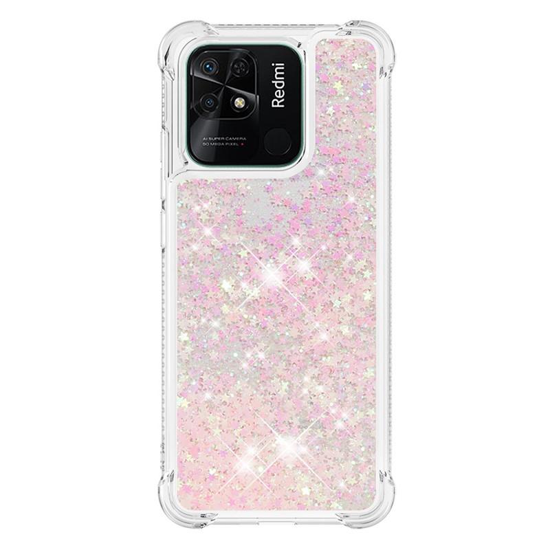 Fundas Redmi 10C Quicksand Case for Xiaomi Redmi 10C Coque Soft Liquid Bling Bling Cover For Xiaomi Redmi 10 C Phone Case Capa