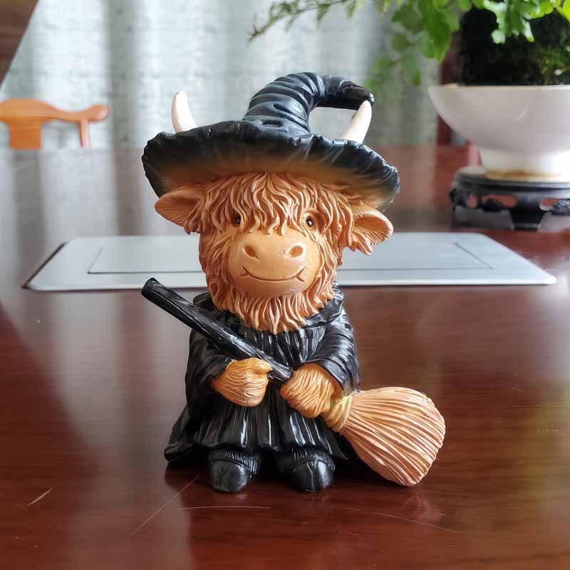 NEW Halloween New Cute Home Gift Christmas Atmosphere Decoration Resin Ornament Model