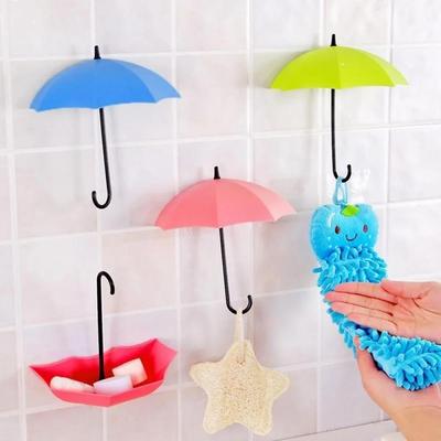 3 Buc Cârlige Cârlig de Perete Umbrelă Colorată Suport pentru Chei Agrafă de Păr Organizator Decor Frumos Creativ Cârlig Umbrelă Mică Articole pentru Casă