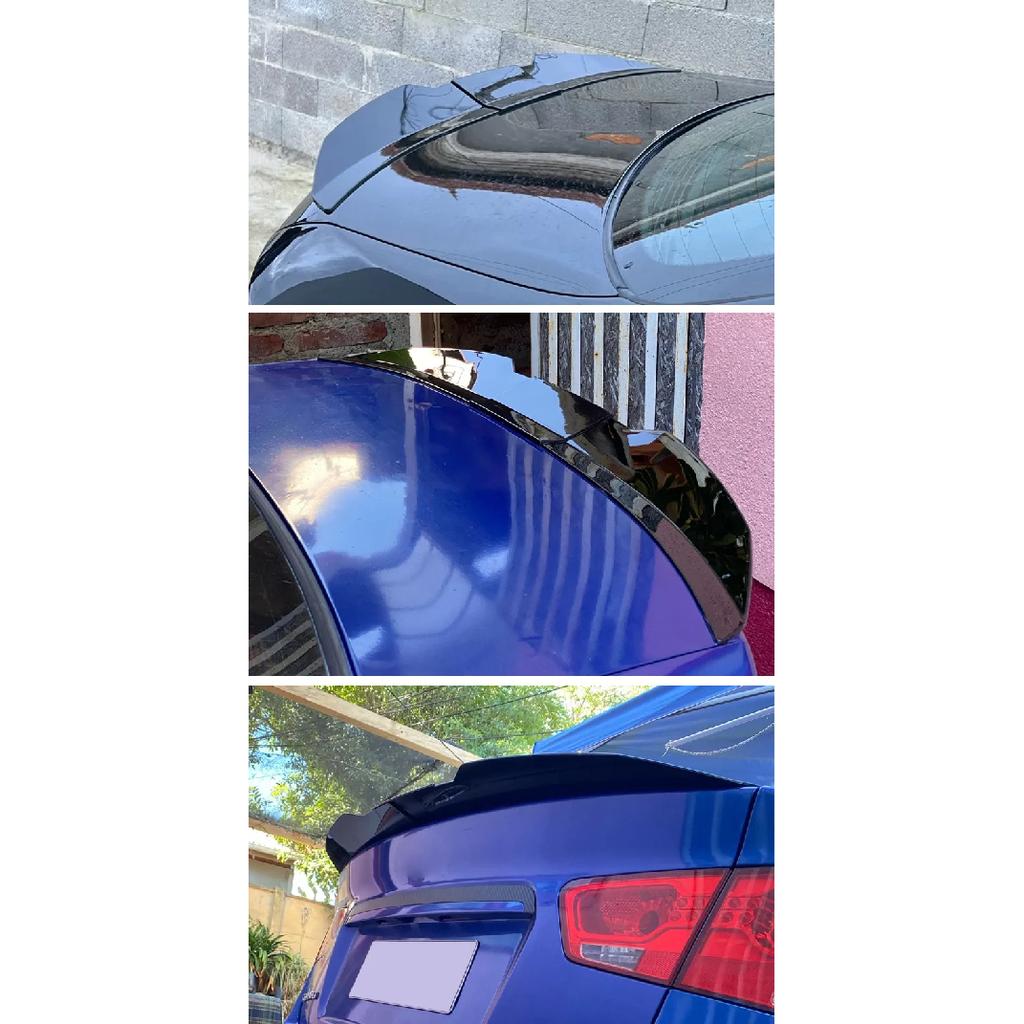 3 szt. Uniwersalny Uniwersalny Tylny Bagażnik Samochodowy Wysoki Ducktail Spoiler Bagażnika Skrzydło Do Renault Arkana Kia Forte Passat Ford Fiesta BMW F10 G30