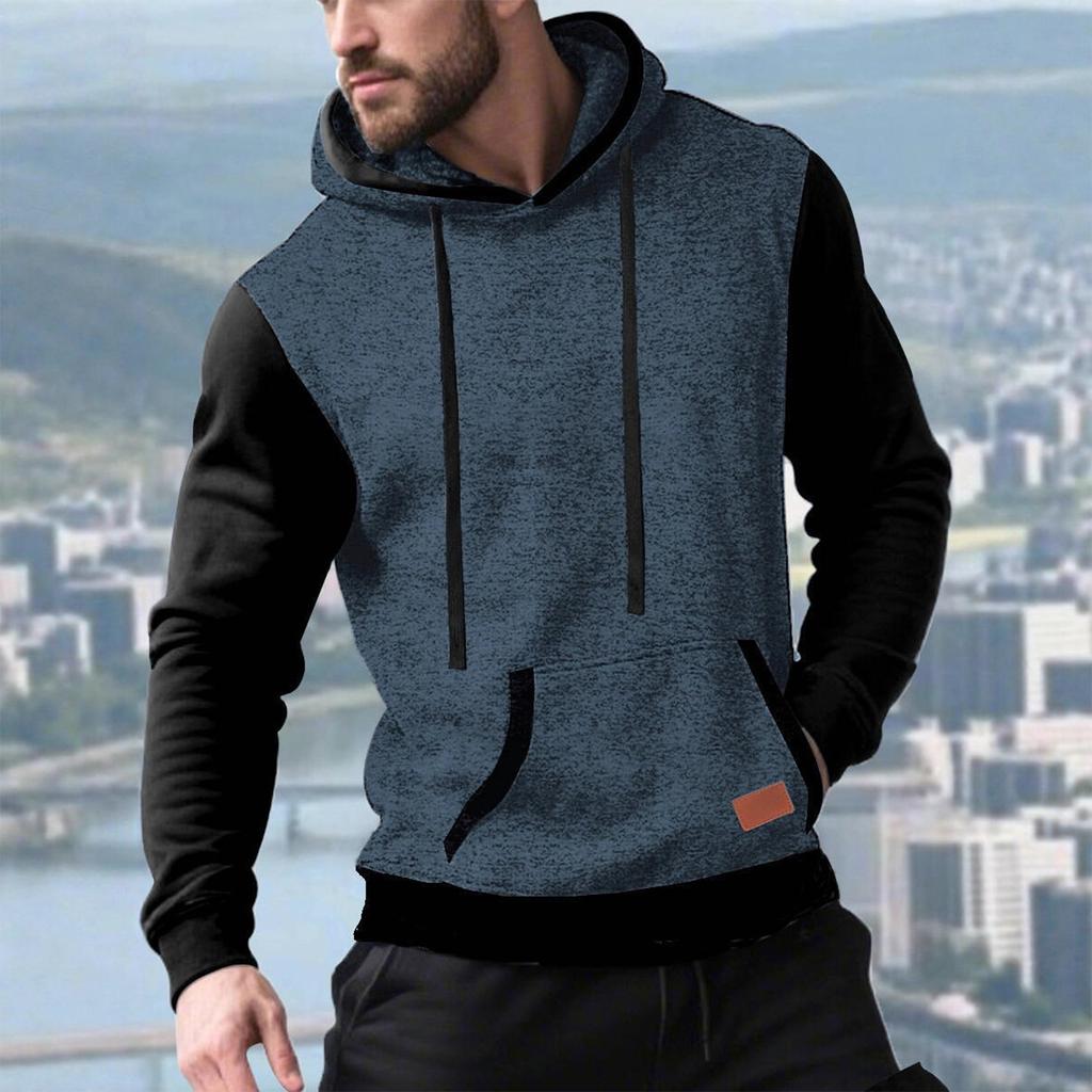 Sportträningsdräkt med luva Unisex löparkläder Långärmad tröja Luvtröja sweatshirt