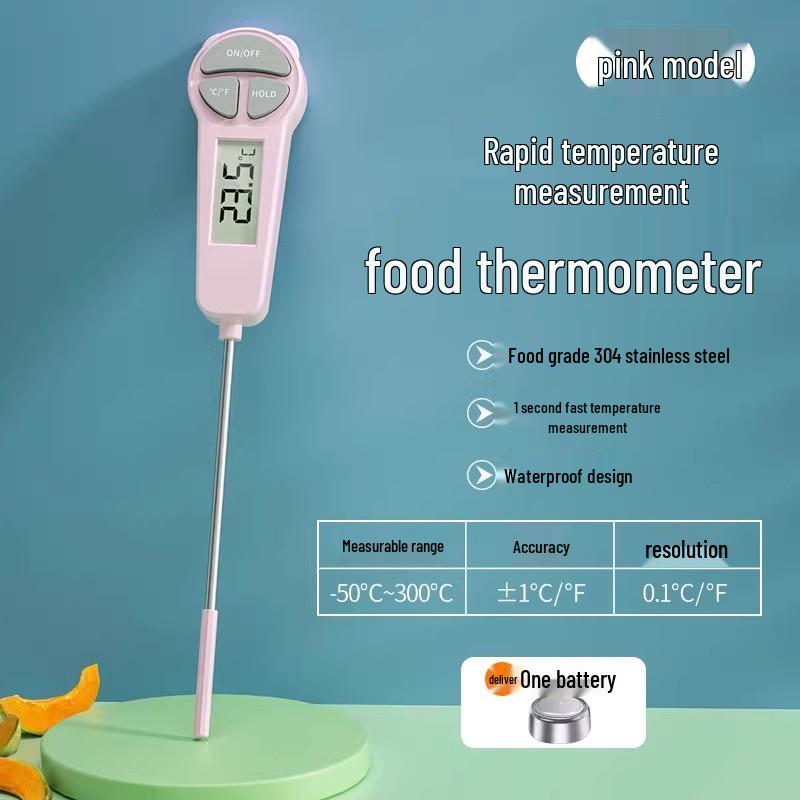 Digital Display Food and Liquid Probe Thermometer for Industrial and Commercial Use