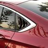 For Buick Regal Opel Insignia B 2017-2025 Car Rear Louver Window Side Shutter Cover Trim Sticker Vent Scoop ABS Carbon Fiber
