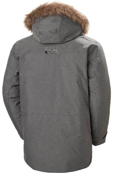 Winter Jacket Helly Hansen Nordsjo Parka Grey Melange